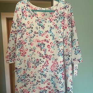 Perfectly Priscilla Leopard print Dress Sz 18/20